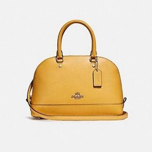 Coach Yellow Crossbody Bag